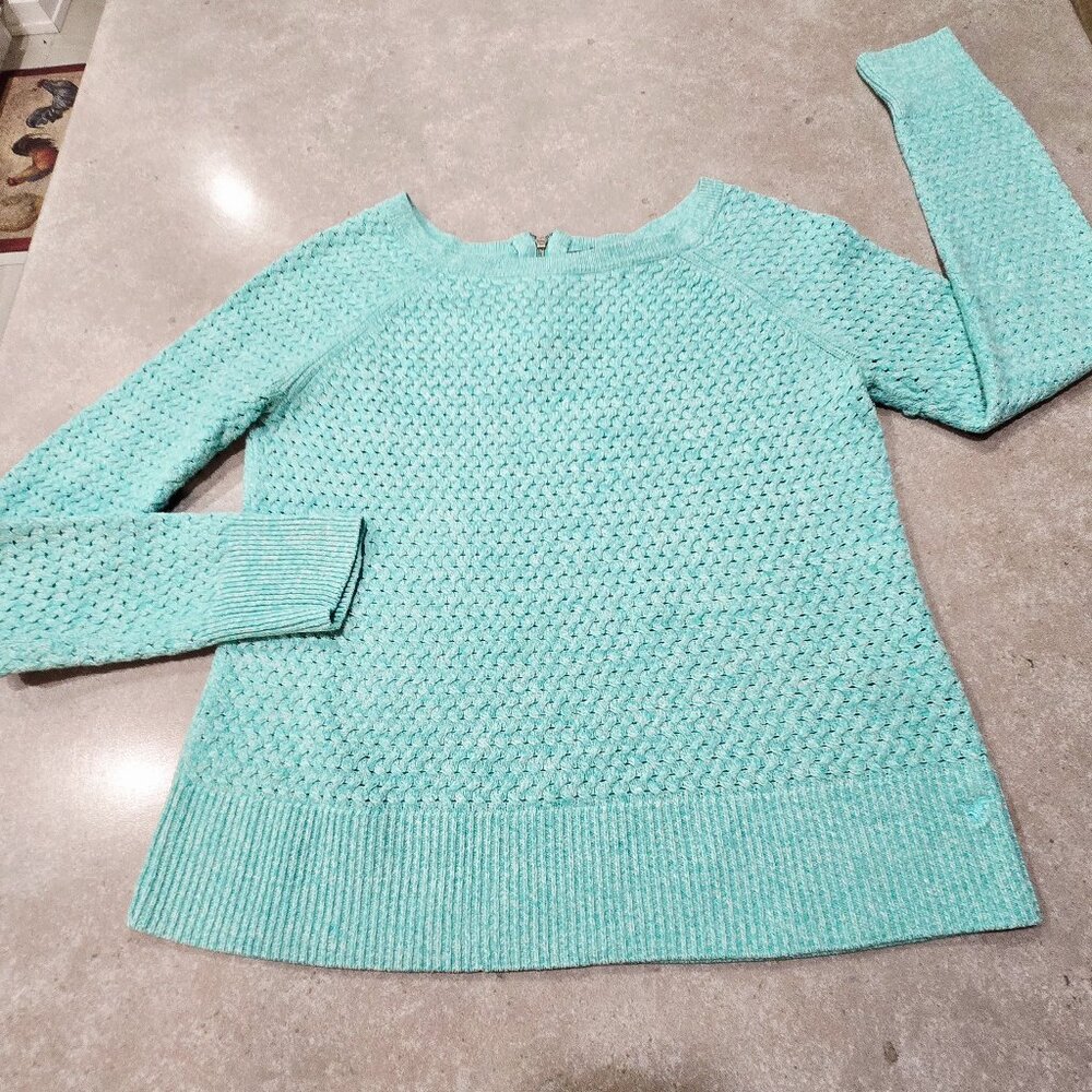 AMERICAN EAGLE OUTFITTERS Women's Basketweave Knit Sweater - Medium